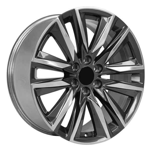 22" Fits Cadillac Escalade Wheels Rims 23376239 Chevy Silverado Tahoe Suburban 4869 GMC Sierra Yukon Denali| - Nova Rotam