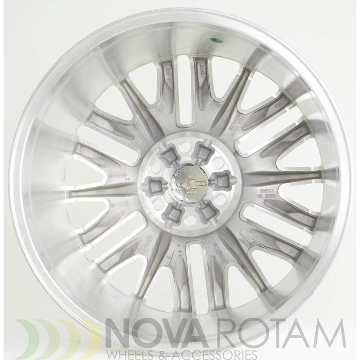 22 Polished Wheels Rims | Fits GMC Sierra Yukon Denali | Chevy Silverado Tahoe Suburban | Polished Aluminum | 84437264 | 23377421 | Q7L |  5921 - Nova Rotam